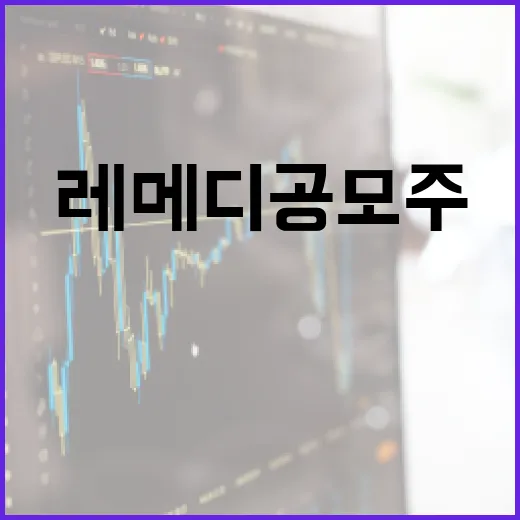 레메디 공모주 보기 전 체크할 5가지 변수 - 요약