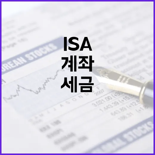 ISA계좌를 판단하는 5가지 기준: 세금보다 중요한 운용 순서 - 요약
