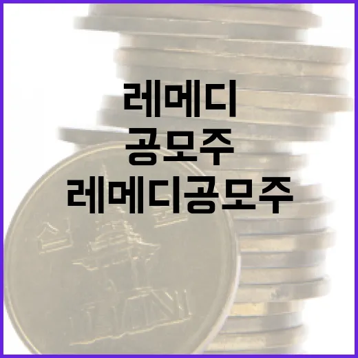 레메디 공모주를 볼 때 먼저 따져볼 5가지 변수 - 요약