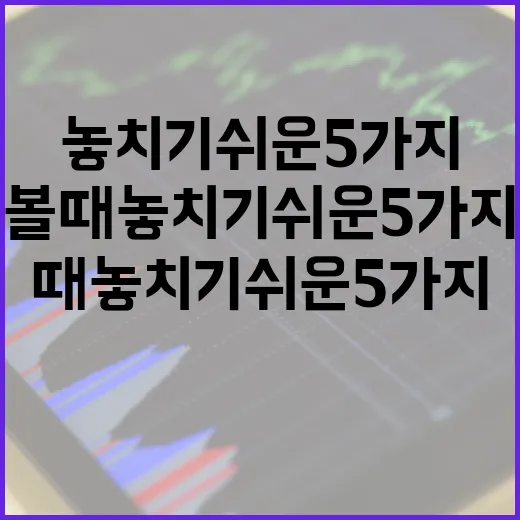 엔비디아를 볼 때 놓치기 쉬운 5가지 숫자 - 요약