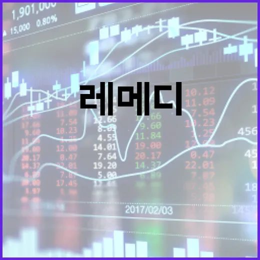 레메디 주가를 볼 때 체크할 5가지 변수 - 요약