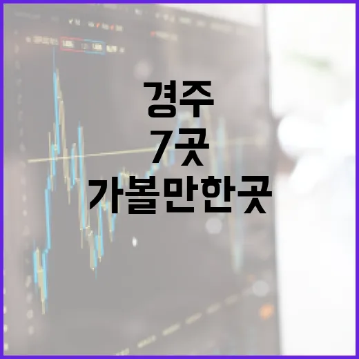 경주가볼만한곳 7곳, 처음 가도 동선이 꼬이지 않는 선택법 - 요약