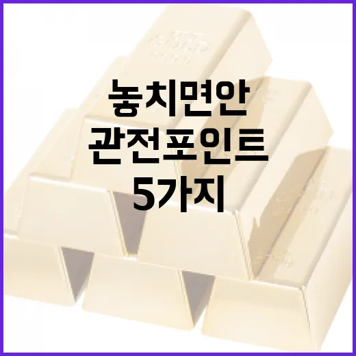 삼성증권을 볼 때 놓치면 안 되는 5가지 관전 포인트 - 요약