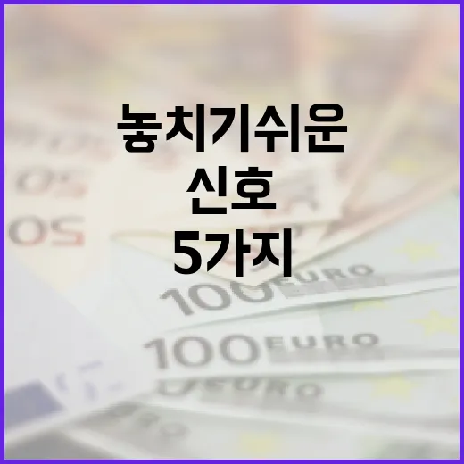 대만환율을 볼 때 놓치기 쉬운 5가지 신호 - 요약