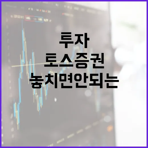 토스증권을 볼 때 놓치면 안 되는 4가지 숫자와 투자 관점 - 요약