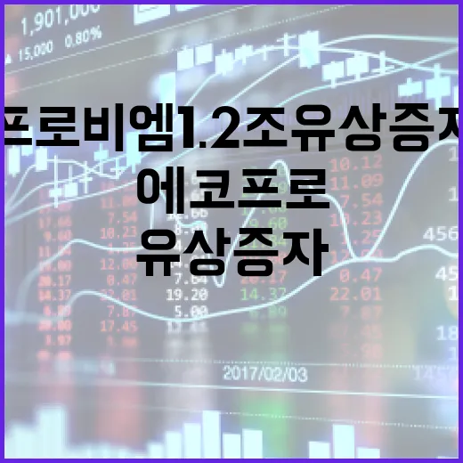 에코프로비엠 1.2조 유상증자 폭락을 보는 5가지 관점 - 요약