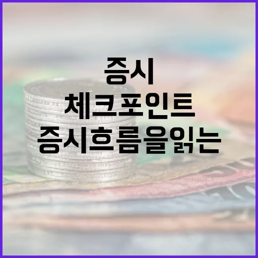 해외증시 흐름을 읽는 5가지 체크포인트 - 요약