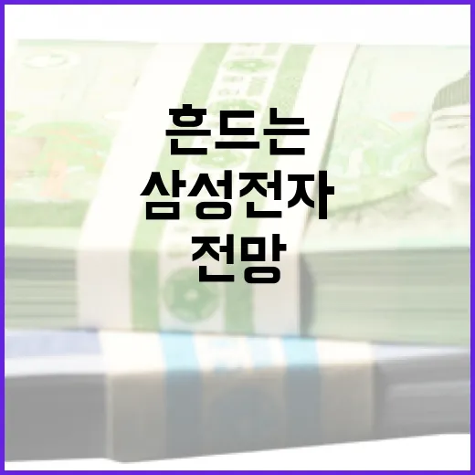 삼성전자주가전망을 흔드는 5가지 변수 - 요약