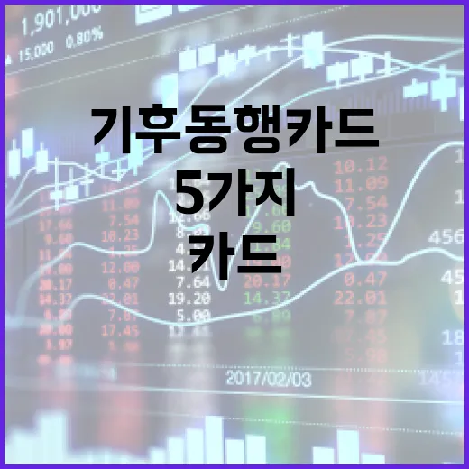 기후동행카드 종료설을 판단하는 5가지 체크포인트 - 요약