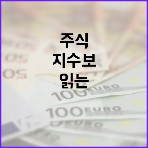 주식장을 읽는 5가지 기준: 지수보다 먼저 봐야 할 것들 - 요약