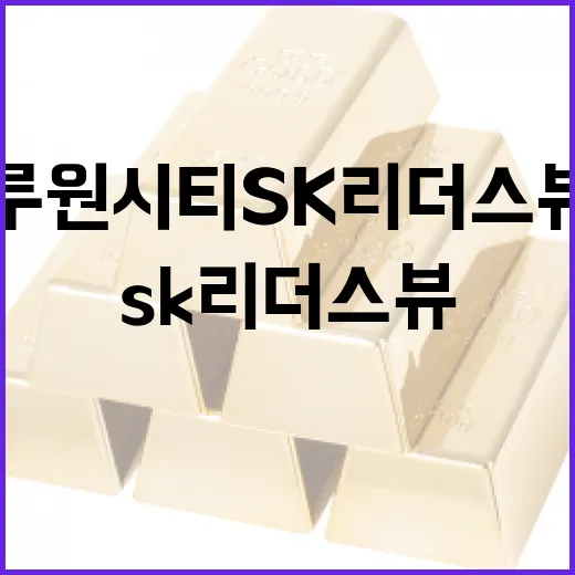 루원시티 SK리더스뷰를 볼 때 놓치기 쉬운 5가지 판단 기준 - 요약