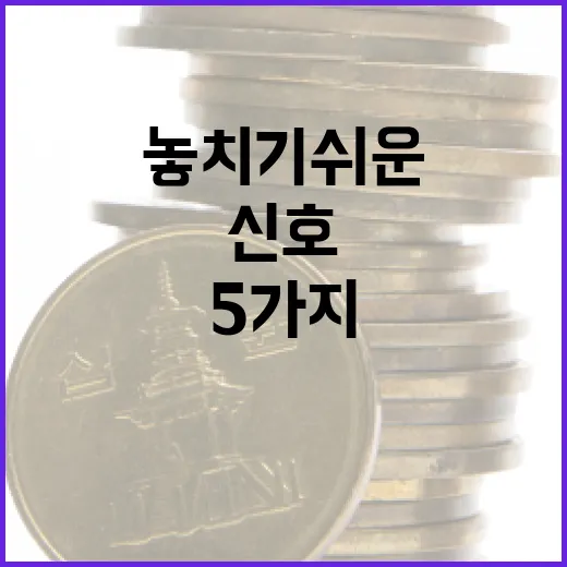 일본환율을 볼 때 놓치기 쉬운 5가지 신호 - 요약