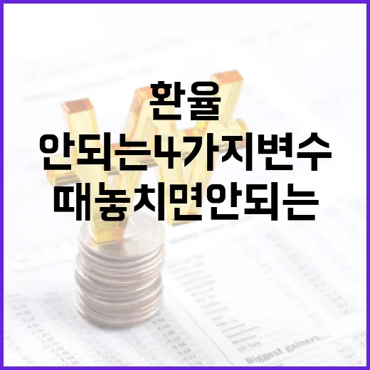 홍콩환율을 볼 때 놓치면 안 되는 4가지 변수 - 요약