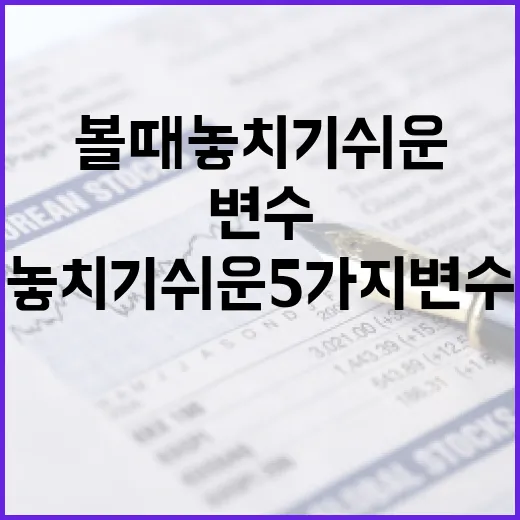 필리핀환율 볼 때 놓치기 쉬운 5가지 변수 - 요약