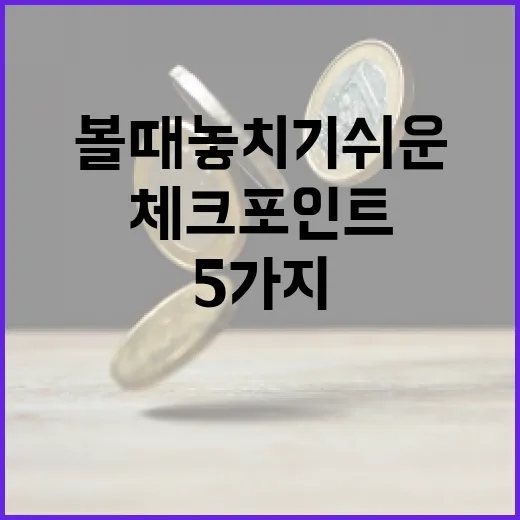 일본주식 볼 때 놓치기 쉬운 5가지 체크포인트 - 요약
