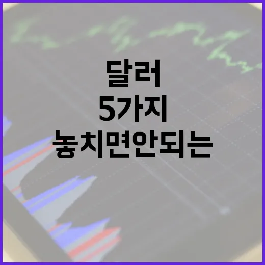 대만달러를 볼 때 놓치면 안 되는 5가지 변수 - 요약