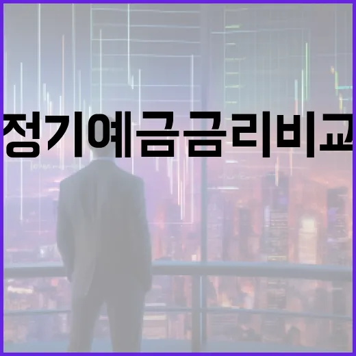 정기예금금리비교 전에 확인할 5가지 기준 - 요약