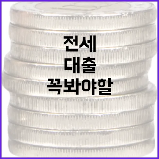 전세대출금리 판단할 때 꼭 봐야 할 5가지 변수 - 요약