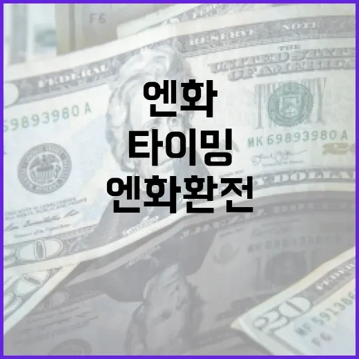 엔화환전 타이밍을 잡을 때 보는 5가지 기준 - 요약