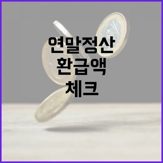 연말정산하는법 5단계: 환급액보다 먼저 봐야 할 체크포인트 - 요약