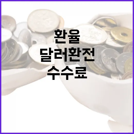 달러환전 전에 확인할 5가지 기준: 환율, 수수료, 타이밍을 나눠 보는 법 - 요약