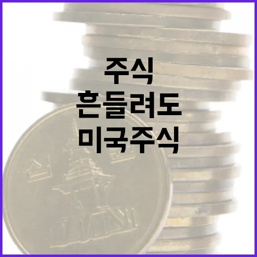 미국주식이 흔들려도 계속 봐야 할 5가지 신호 - 요약