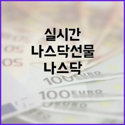 나스닥선물실시간을 볼 때 놓치기 쉬운 5가지 신호 - 요약