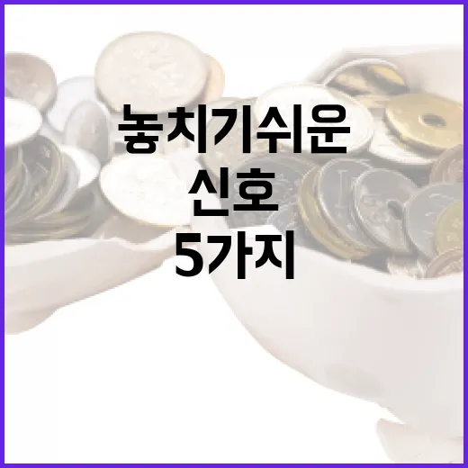 나스닥을 볼 때 놓치기 쉬운 5가지 시장 신호 - 요약