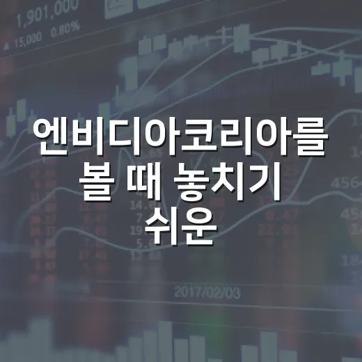엔비디아코리아를 볼 때 놓치기 쉬운 5가지 투자 맥락 - 요약