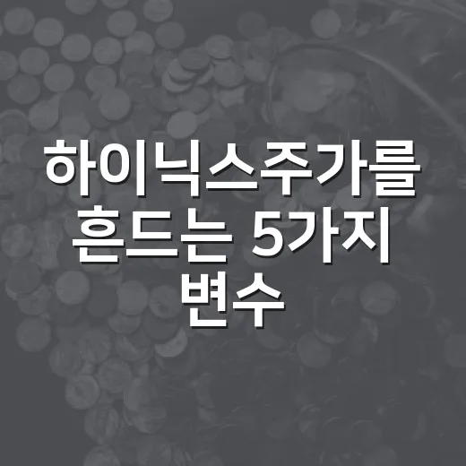 하이닉스주가를 흔드는 5가지 변수, HBM 랠리 이후 봐야 할 지점 - 요약