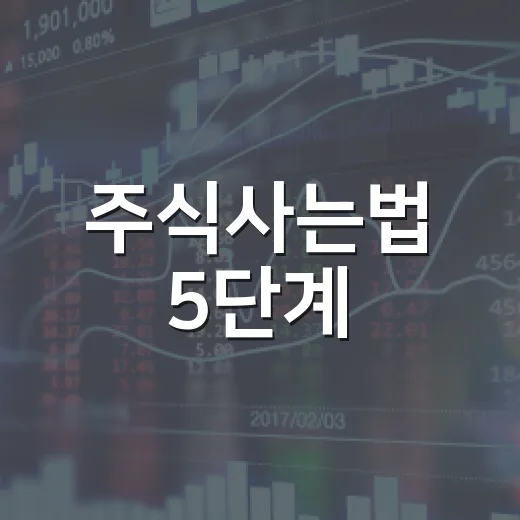 주식사는법 5단계: 처음 매수 전 꼭 봐야 할 계좌·주문·리스크 기준 - 요약