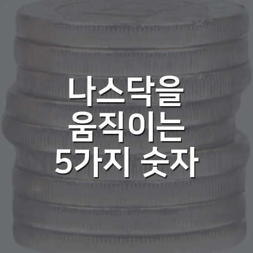 나스닥을 움직이는 5가지 숫자, 금리부터 AI까지 보는 법 - 요약