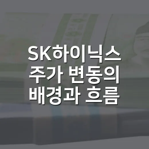 SK하이닉스 주가 변동의 배경과 흐름을 이해하는 4가지 포인트 - 요약