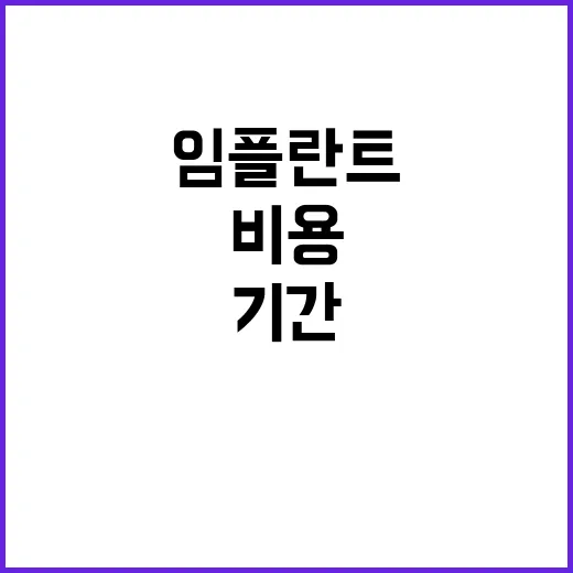 임플란트 하려면 이렇게 준비하세요: 비용, 기간, 통증까지 현실적으로 체크하는 방법 - 요약