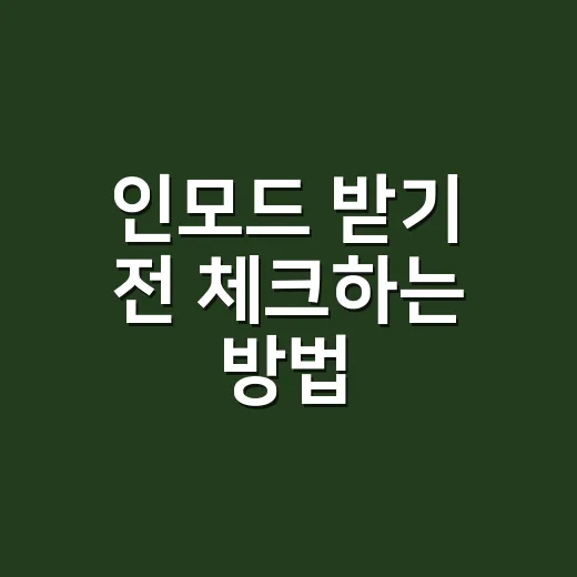 인모드 받기 전 체크하는 방법: 효과, 통증, 가격, 주의점까지 - 요약