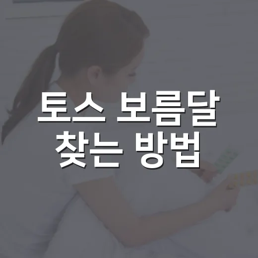 토스 보름달 찾는 방법, 참여 전 확인하면 좋은 포인트 - 요약