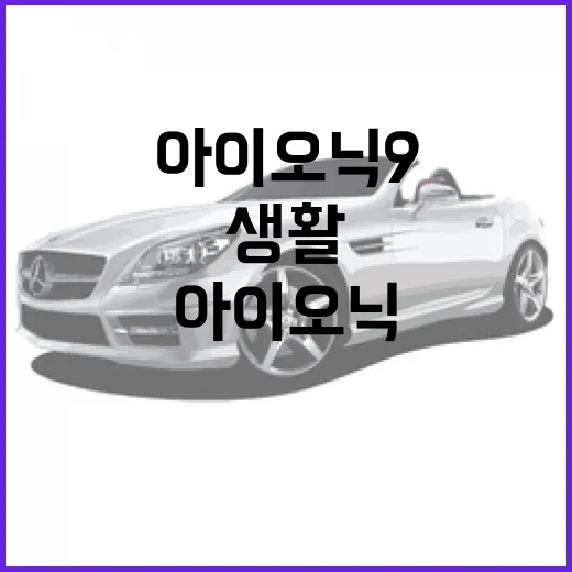 아이오닉9 사용하여 스마트하게 생활하는 방법 - 요약