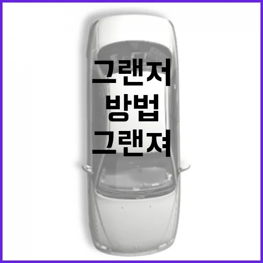 그랜저를 완벽히 활용하는 방법 - 요약