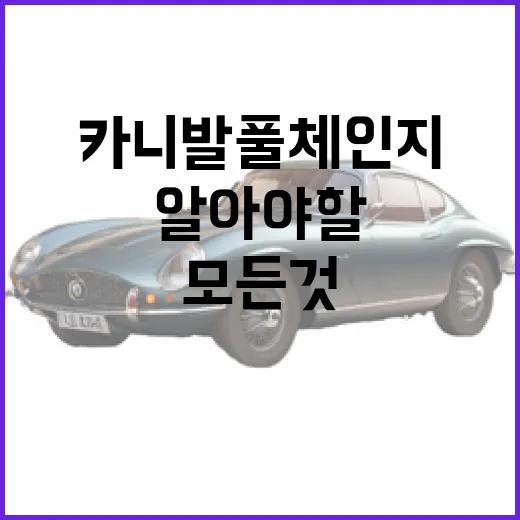 카니발 풀체인지에 대해 알아야 할 모든 것 - 요약