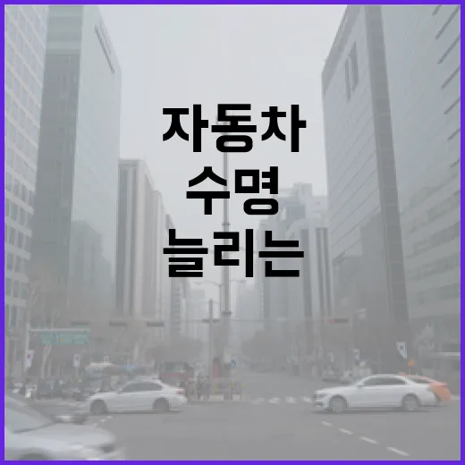 자동차 유지 보수 방법: 차량 수명을 늘리는 꿀팁 - 요약