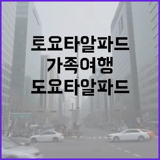 도요타 알파드: 가족 여행에 딱 맞는 최고의 선택 - 요약
