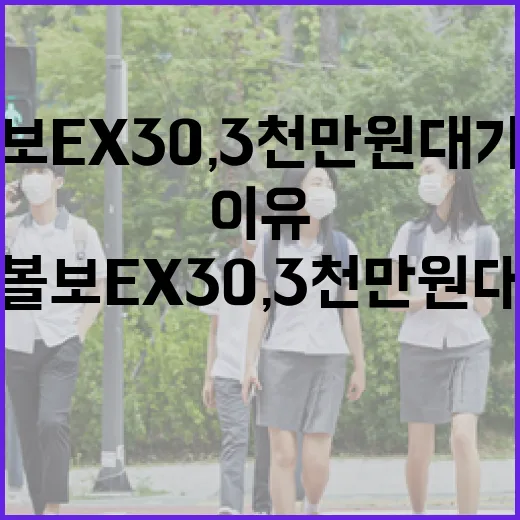 볼보 EX30, 3천만원대 가격으로 더 가까워진 이유 - 요약