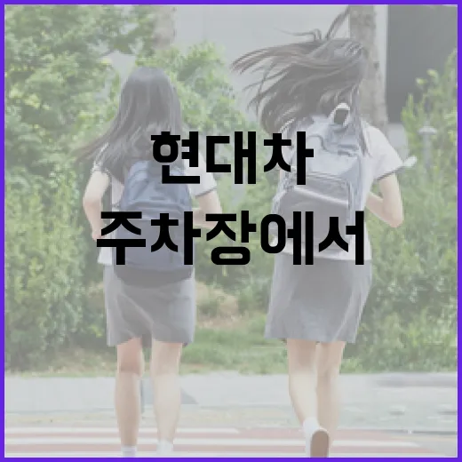 현대차 운전자가 주차장에서 덜 당황하는 방법 - 요약