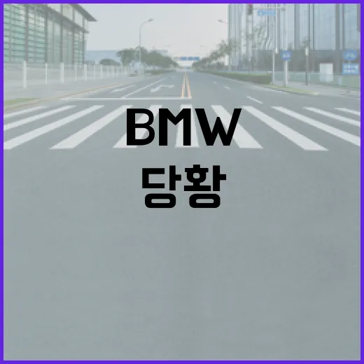 BMW 처음 몰 때 주차장에서 덜 당황하는 방법 - 요약