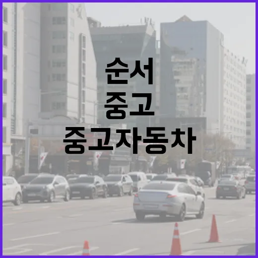 중고자동차 고를 때 덜 속는 방법, 주차장까지 직접 본 사람이 체크하는 순서 - 요약