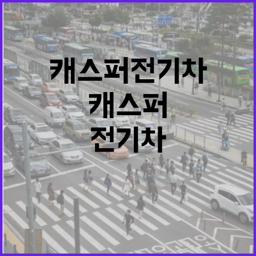캐스퍼전기차로 주차 편하게 하려면 이렇게 보면 됩니다 - 요약