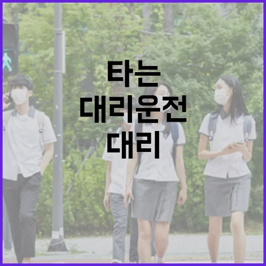 대리운전 부를 때 덜 꼬이고 덜 불안하게 타는 방법 - 요약