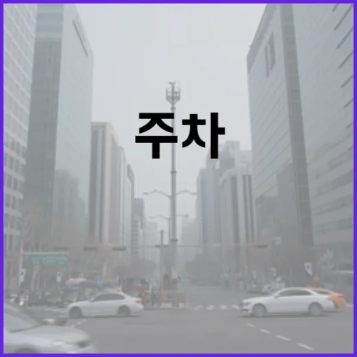 K5 주차 편하게 하려면 이렇게 잡으면 덜 긁힙니다 - 요약