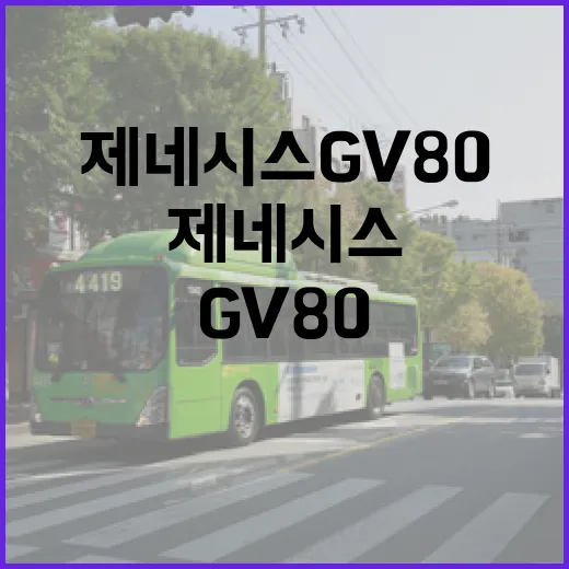 제네시스GV80 주차 편하게 하려면 이렇게 잡아야 덜 긁힙니다 - 요약