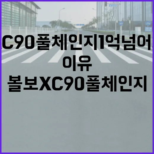 볼보 XC90 풀체인지 1억 넘어도 인기 끄는 이유, 주차장까지 생각하면 이렇게 보입니다 - 요약
